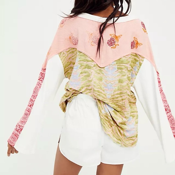 Free People Whatever Long Sleeve Tee - Picture 4 of 11